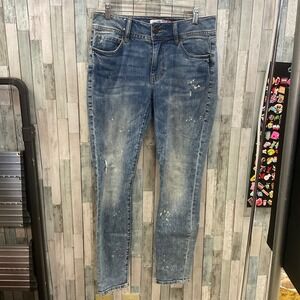 Cabi #5492 Cinch Skinny Blue Jeans Sz 8